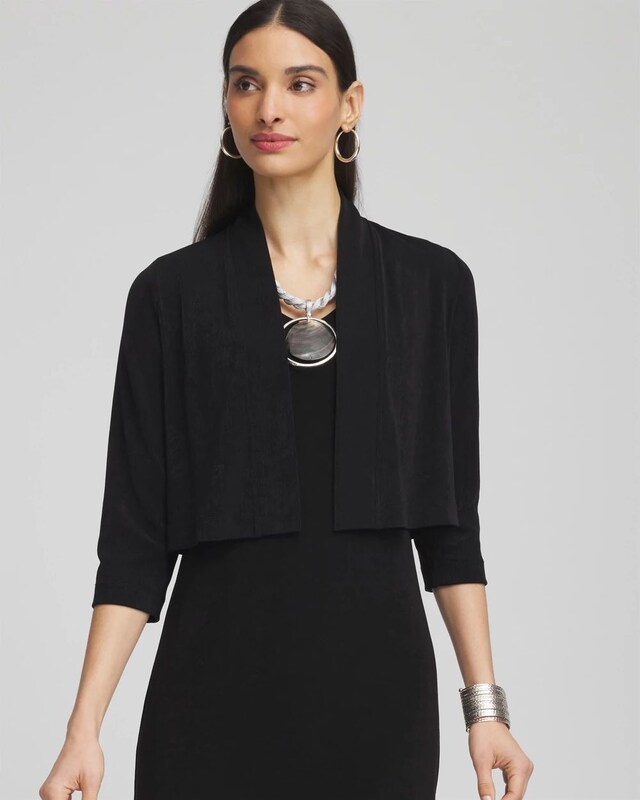 Travelers Cropped Cardigan
